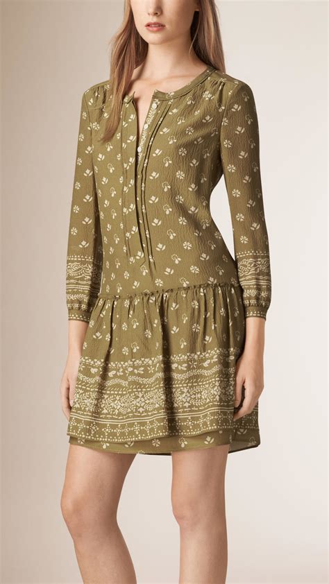 burberry dress green|burberry dresses outlet.